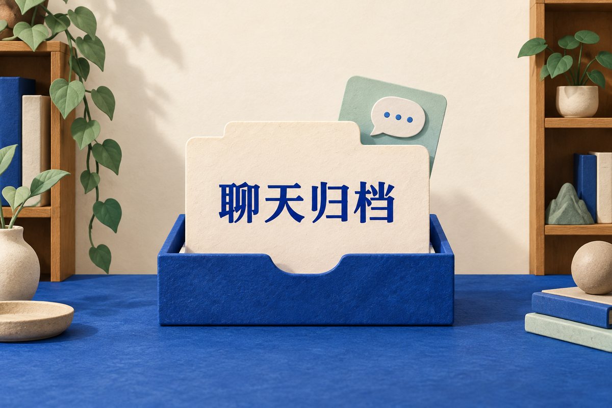Signal聊天归档：移入、找回与静音配合